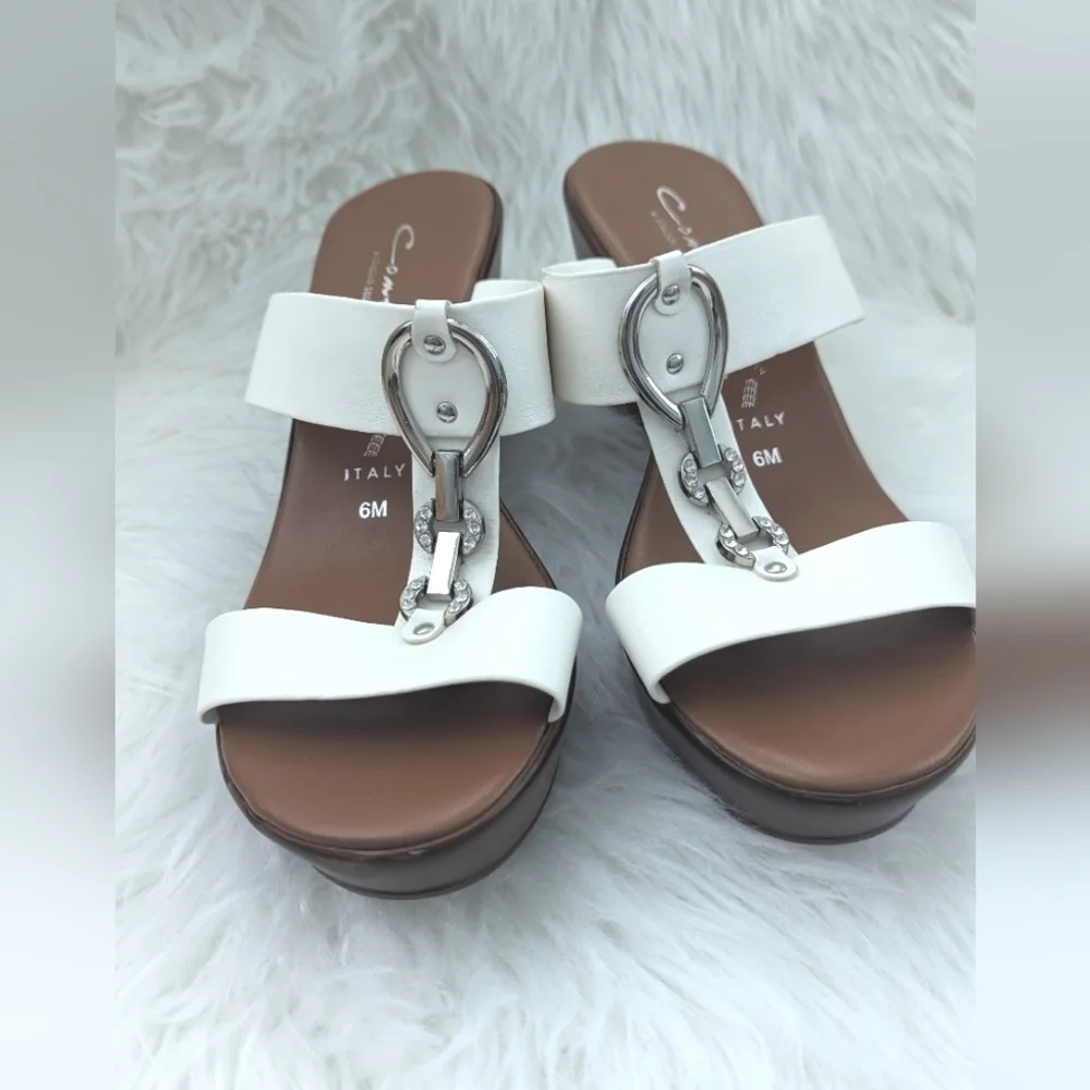 Contessa Wedge Sandals made in Italy Size 6M